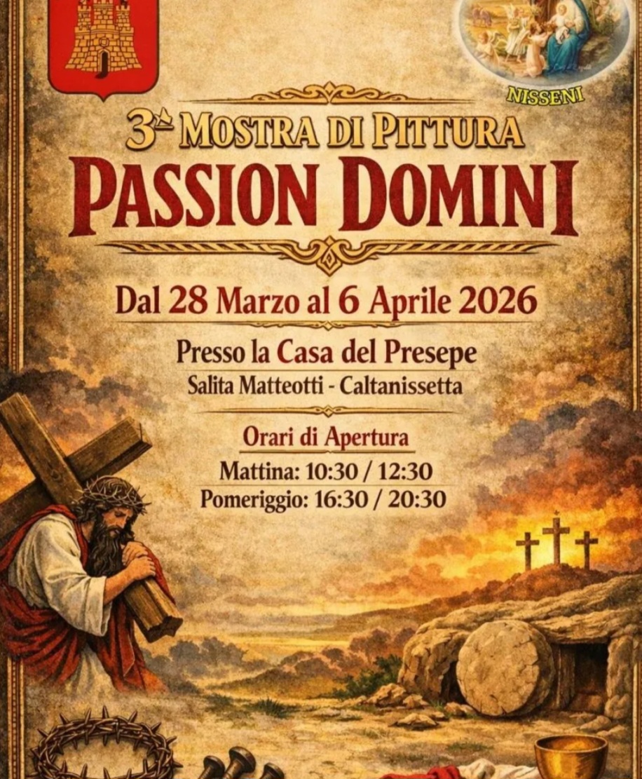 Caltanissetta, al via le iniziative pasquali alla Casa del Presepe