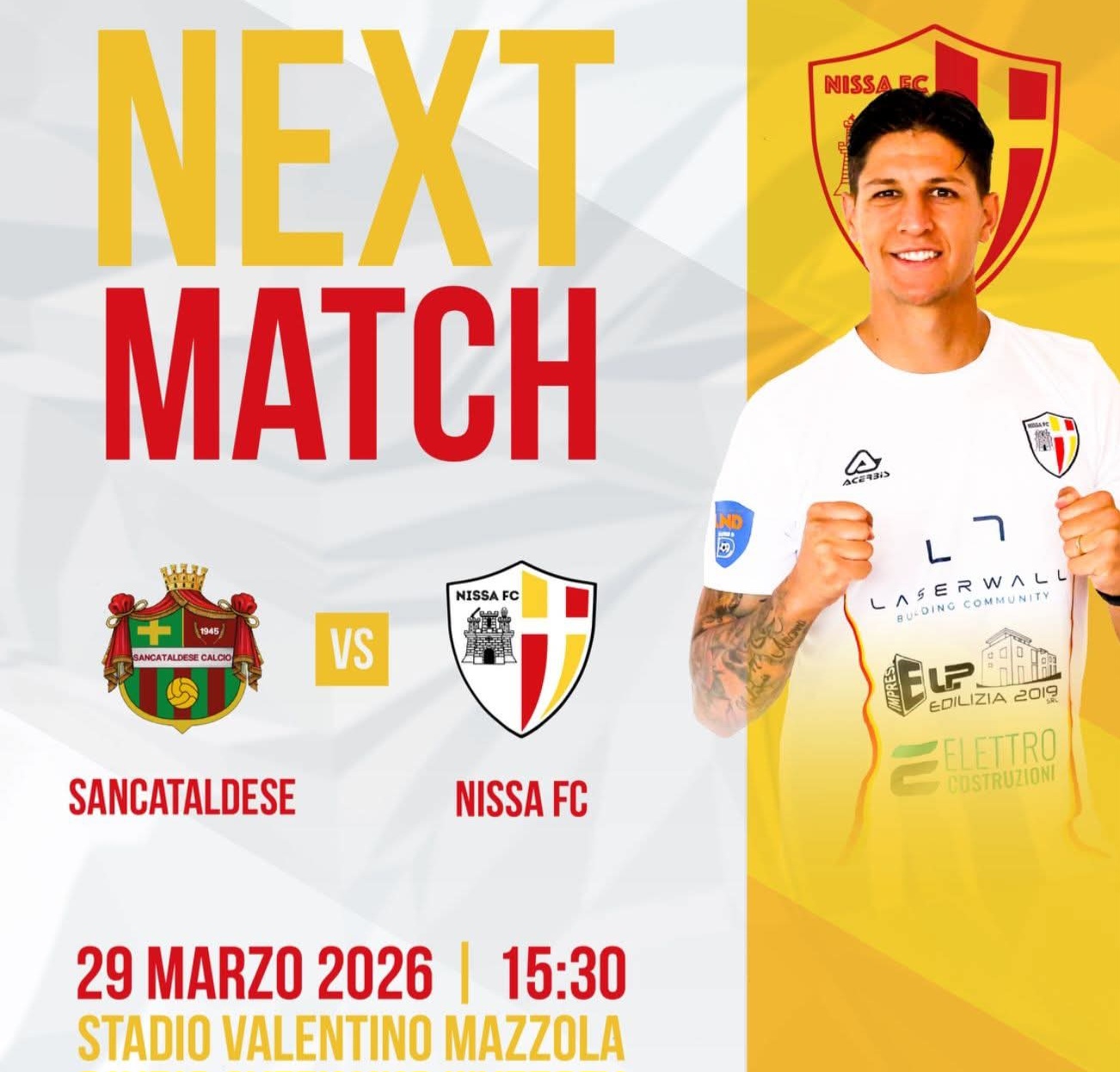 Derby di fuoco al Mazzola: Sancataldese-Nissa, tra sogno promozione e lotta salvezza