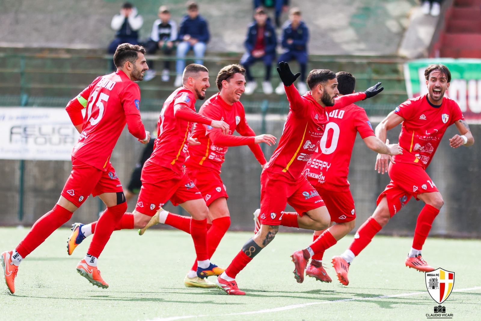 Nissa travolgente nel derby: 5-1 alla Sancataldese e primo posto conquistato