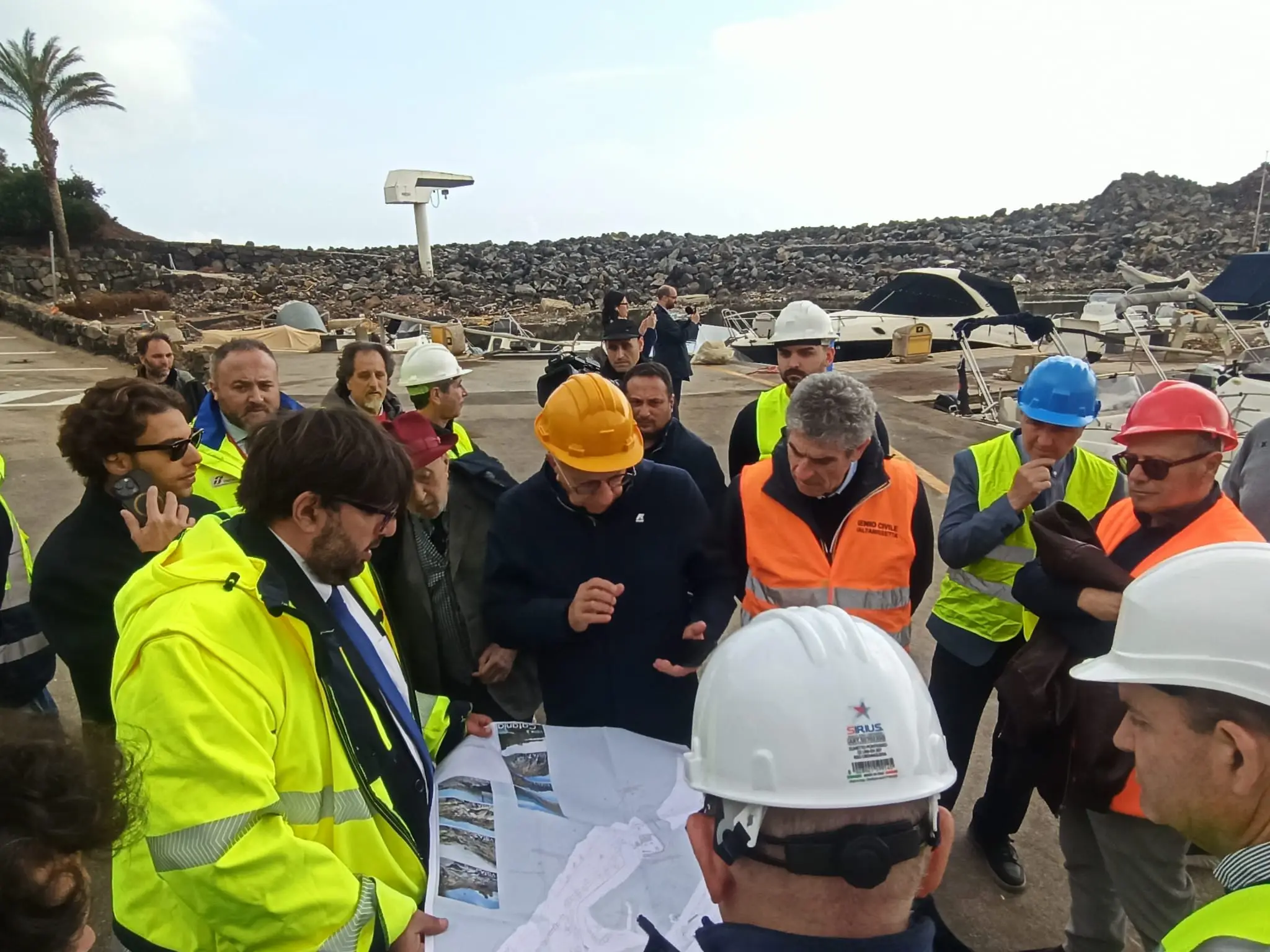 Ciclone Harry: consegnati i lavori di messa in sicurezza del porticciolo di Porto Rossi, a Catania