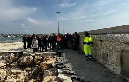 Ciclone Harry, a Portopalo di Capo Passero (Sr) via alla messa in sicurezza del porto