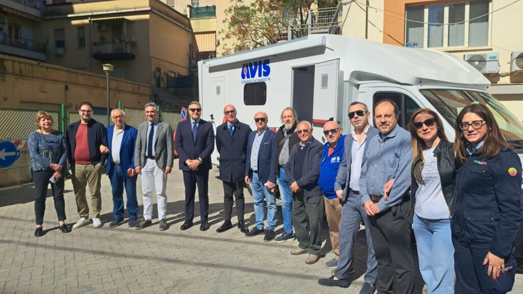 Caltanissetta, nuova autoemoteca all’AVIS: potenziata la raccolta sangue sul territorio