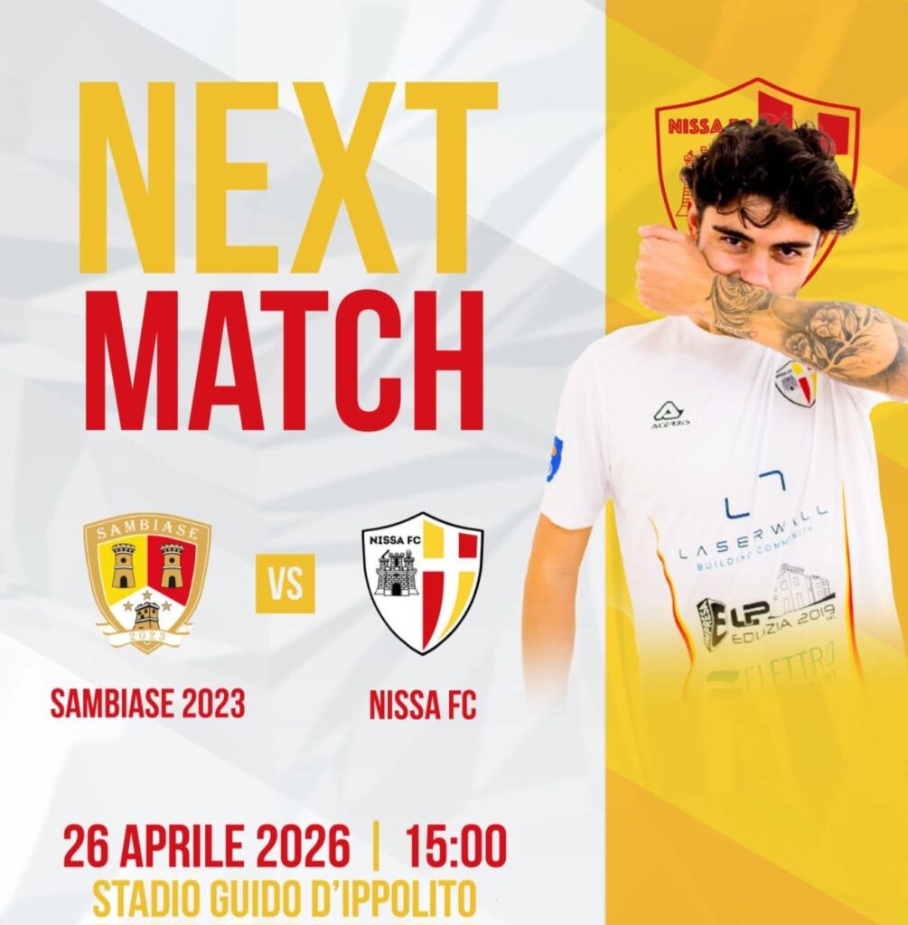 Sambiase&ndash;Nissa, sfida cruciale al &ldquo;Guido D&rsquo;Ippolito&rdquo; per la promozione