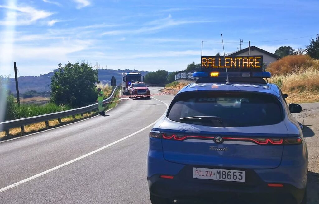 Voragine sulla SS122 a Santa Barbara: traffico rallentato e interventi in corso per la messa in sicurezza