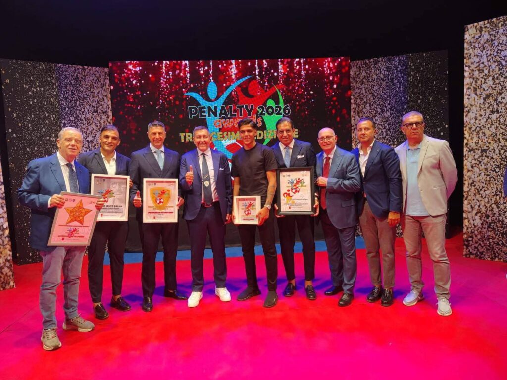 Nissa protagonista ai Penalty Awards 2026: pioggia di riconoscimenti per club, dirigenti e staff tecnico