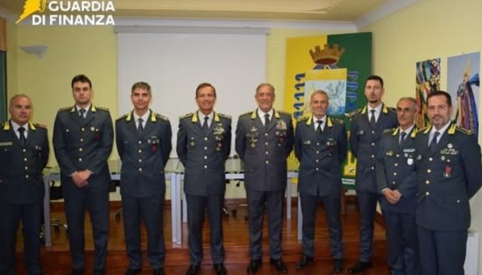 Guardia di Finanza, il Comandante Regionale in visita al Comando Provinciale di Caltanissetta