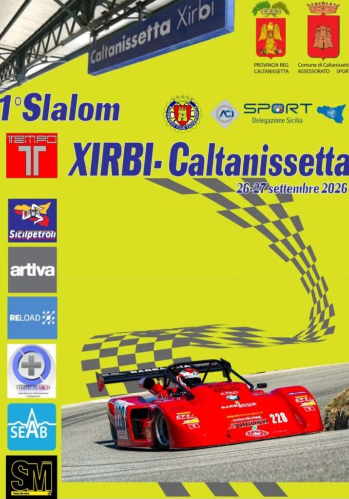 Motori, a settembre lo Slalom Xirbi–Caltanissetta: in programma la prima edizione
