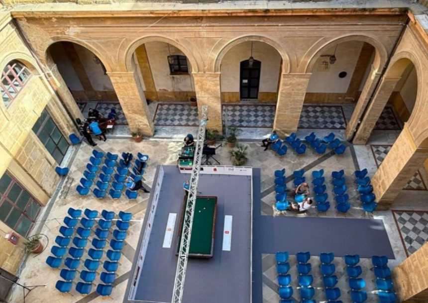 Rocco Summa vince il torneo “Biliardo sotto le stelle” a Palazzo del Carmine