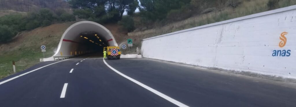 A19 Palermo-Catania, nuovi lavori nella galleria Misericordia: modifiche alla viabilità