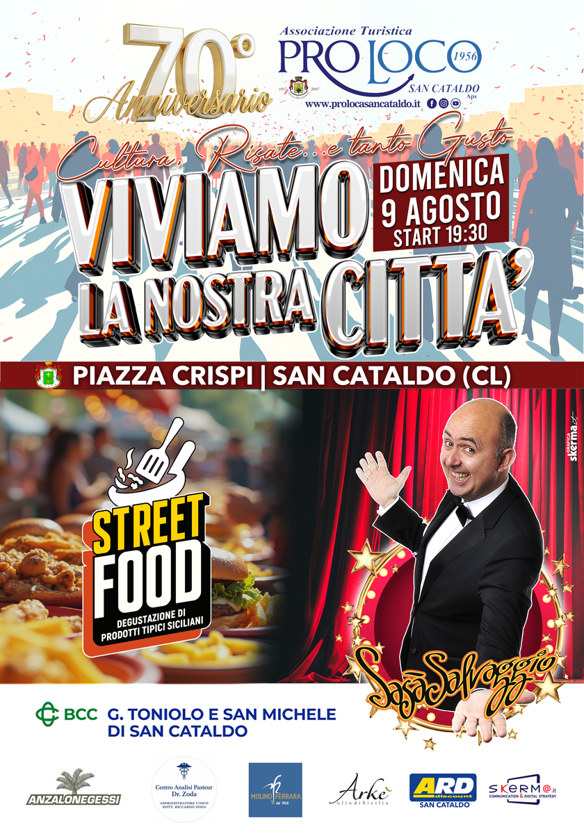 San Cataldo, la Pro Loco celebra 70 anni con una festa in piazza