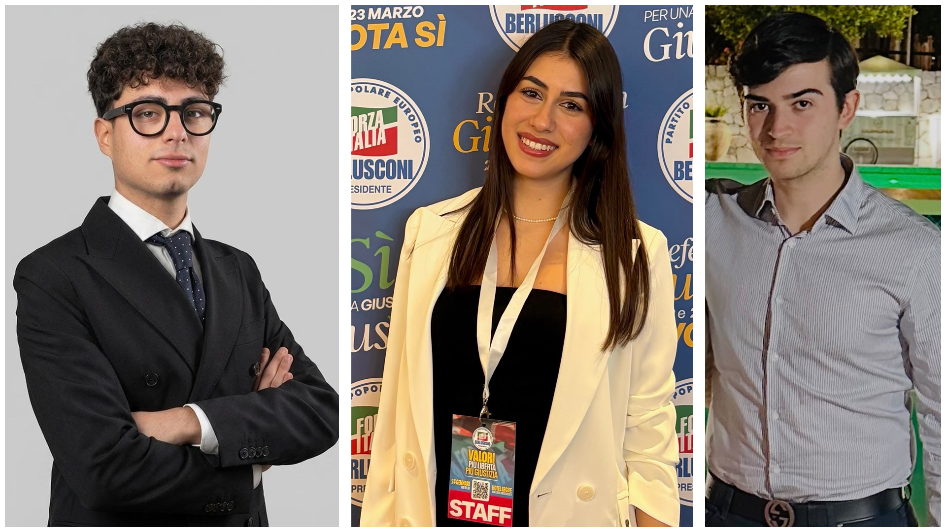 Forza Italia Giovani, prime nomine in provincia di Caltanissetta: Tropea e Ricciolo coordinatori cittadini
