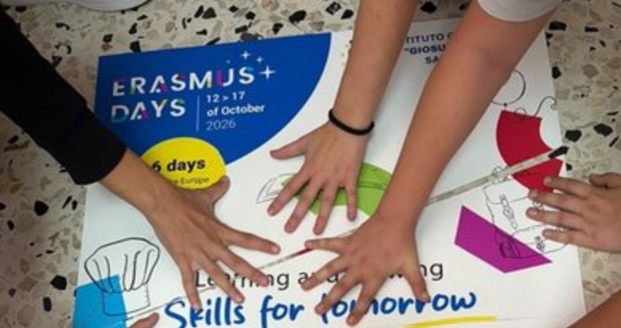 San Cataldo, il Carducci celebra gli ErasmusDays: scuola e giovani al centro dell’Europa