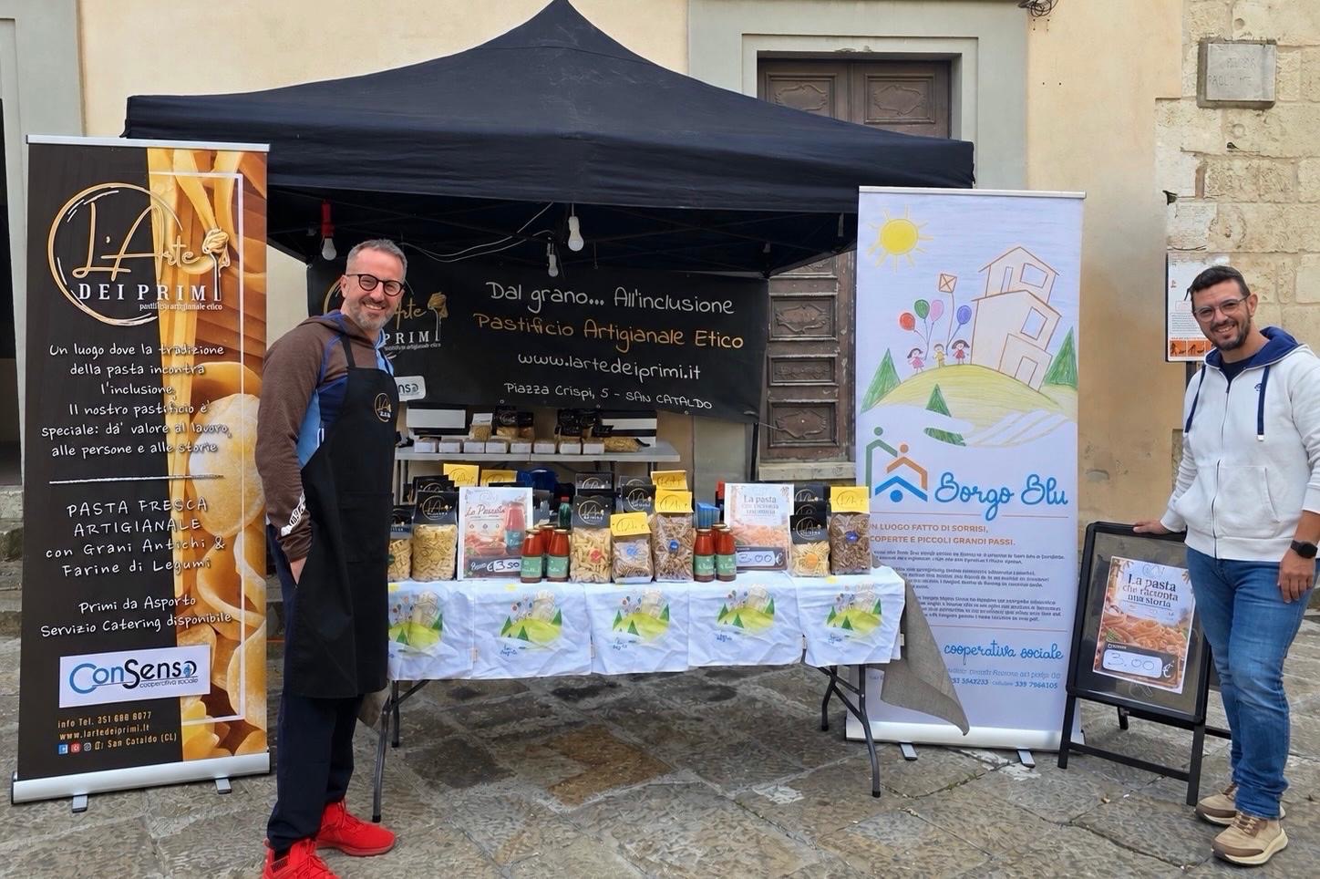 Inclusione che piace: grande riscontro per ConSenso di Caltanissetta alla Festa dei Sapori Madoniti d&rsquo;Autunno